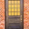 wooden aged door