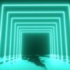 abstract neon lights background. 3d render