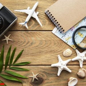 summer holiday background. travel concept