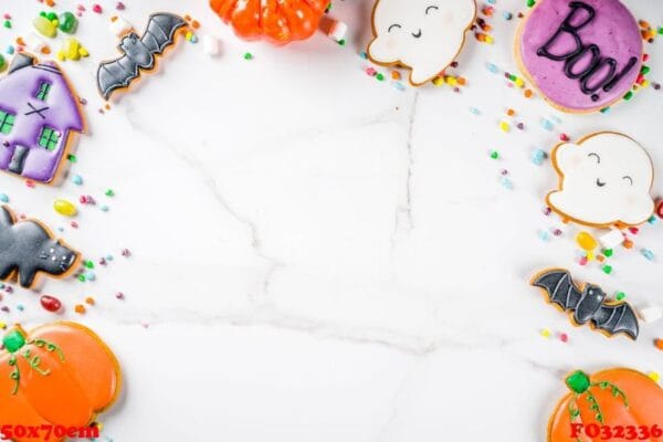 halloween cookies and candies