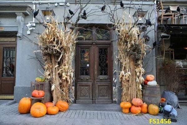 halloween,holiday,street,decor,in,moscow,city,,russia.,halloween,decoration