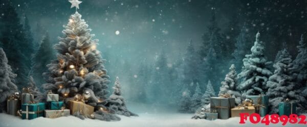 christmas tree holiday background