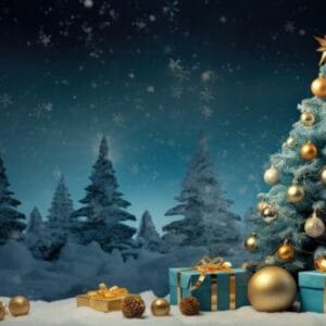 christmas tree holiday background