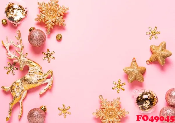 pink pastel festive background