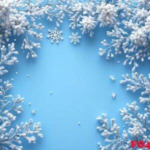 a simple winter background with snowflakes and soft tones. inclu