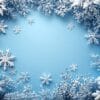 a simple winter background with snowflakes and soft tones. inclu