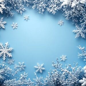 a simple winter background with snowflakes and soft tones. inclu