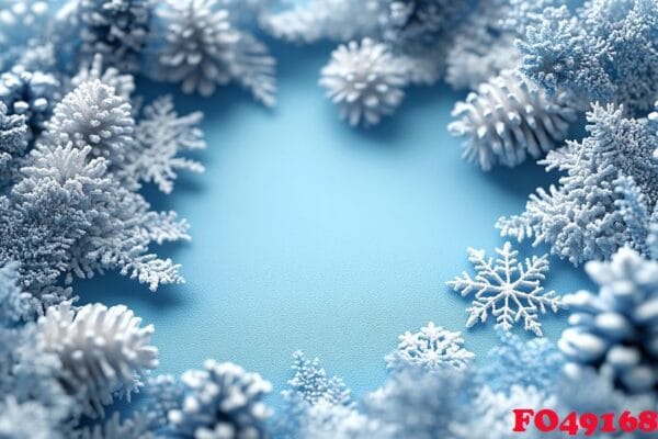 a simple winter background with snowflakes and soft tones. inclu