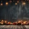 illustration of christmas background, ai generated