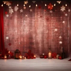 essence of the season in every pixel of this festive backdrop. generative ai