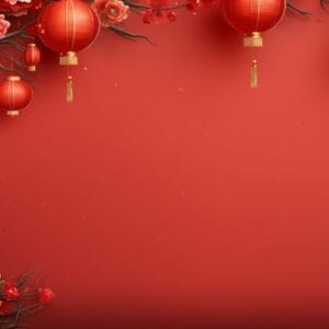 chinese new year abstract background, holiday celebration events concept, copy space for text, ai generative