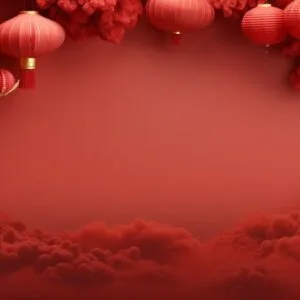 chinese new year abstract background, holiday celebration events concept, copy space for text, ai generative
