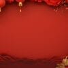 chinese new year abstract background, holiday celebration events concept, copy space for text, ai generative