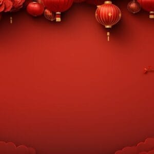 chinese new year abstract background, holiday celebration events concept, copy space for text, ai generative