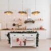 christmas,white,scandinavian,kitchen,interior,with,red,decor,and,lights.