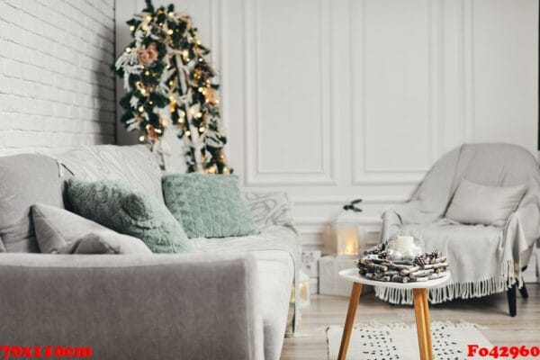 christmas interior with new year decoration