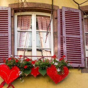 valentine's valentine's window