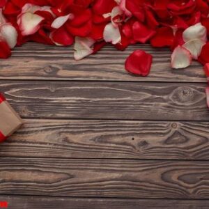 happy valentines day love celebration in a rustic style isolated.