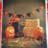 FS219 - Phông Nền vải Chụp Ảnh Halloween Chủ Đề Bí Ngô Mùa Thu