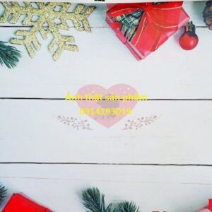 FO2849 - Background vải Gỗ Trắng Decor Giáng sinh, Chụp Lookbook, Sản Phẩm