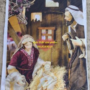 FO50307 - Background Vải Noel Trang Trí Studio Chuyên Nghiệp [In Theo Yêu Cầu]