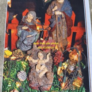 FO50309 - Phông Nền Giáng Sinh Hang Đá - Chụp Food, Mỹ Phẩm, Quần Áo, Decor