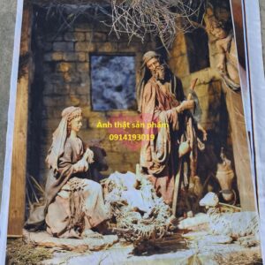 FO50312 - Backdrop Noel Đẹp Trang Trí Livestream Foodie, Mỹ Phẩm, Quần Áo