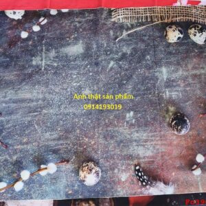 Fo39012 - PHÔNG NỀN CHỤP ẢNH LỄ PHỤC SINH Vintage, Vải Texture Cổ Điển