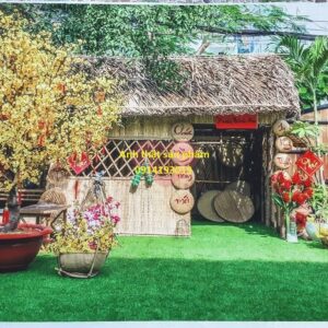 FO30852 - Vải Phông Nền Chụp Ảnh Tết 3D Cao Cấp – Tạo Góc Check-in Sống Ảo Cực Chất