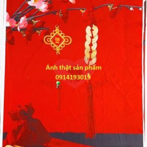 FO48268 - Phông nền vải Chụp Ảnh Tết Màu Đỏ Rực Rỡ – Tạo Hình Chuyên Nghiệp Cho Sản Phẩm & Decor