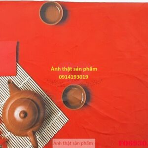 FO6930 - Nền vải Chụp Ảnh Tết Đỏ Sang Trọng - Mẫu Đẹp Ấn Tượng