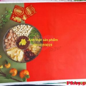 FSA9 - Phông Nền vải Chụp Ảnh Tết 2 Màu Xanh Đỏ – Đạo Cụ Decor Tết Chuyên Nghiệp