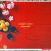 Fo44670 - Vải Phông Nền Chụp Ảnh Tết Đỏ Rực Rỡ - Tạo Hình Đẹp, Chuẩn Studio