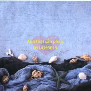 FO26717 - Phông Nền Vải 3D Lưới Biển Mùa Hè – Mang Cả Đại Dương Vào Khung Hình