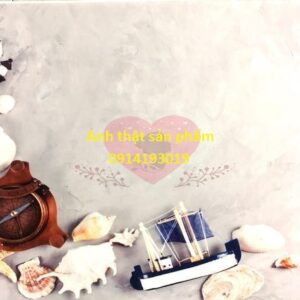 FO32378 - Phông Nền Vải 3D Chủ Đề Biển Mùa Hè - bức ảnh sản phẩm mang hơi thở của biển cả