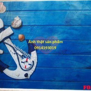 FO5168 - Phông Nền Vải 3D Chủ Đề Biển Mùa Hè