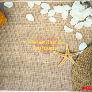 FO5232 - Tranh vải 3D in phụ kiện hè - Biến hóa không gian chụp ảnh sản phẩm chuyên nghiệp