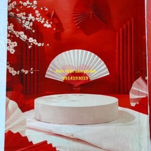 FF34 - Phông Nền Vải In 3D Cao Cấp - Chủ Đề Á Đông Sang Trọng