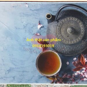 FO26247 - Phông Nền Vải In 3D Chủ Đề Trà Đạo